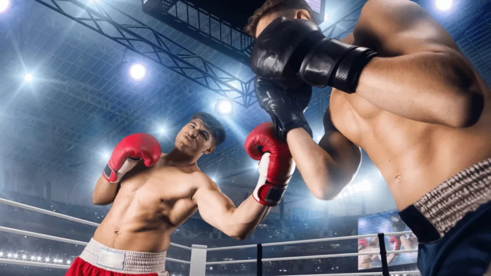 Image-of-an-athlete-hitting-an-uppercut-in-a-boxing-match