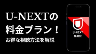 U-NEXTで格闘技を観る料金プラン！お得な視聴方法を解説